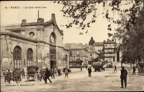 Ak Nancy Meurthe et Moselle, Gare Saint Jean