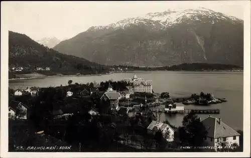 Ak Sogn Balholmen Norwegen, Panorama