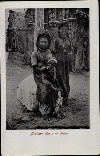 Ak Aden Jemen, arabische Krankenschwester