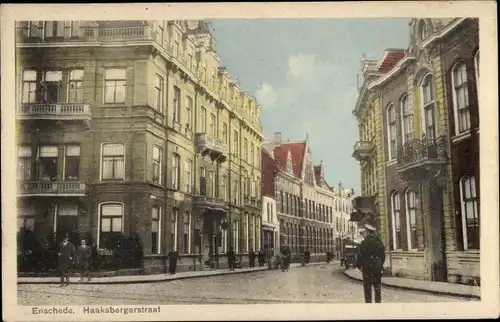 Ak Enschede Overijssel Niederlande, Haaksbergerstraat