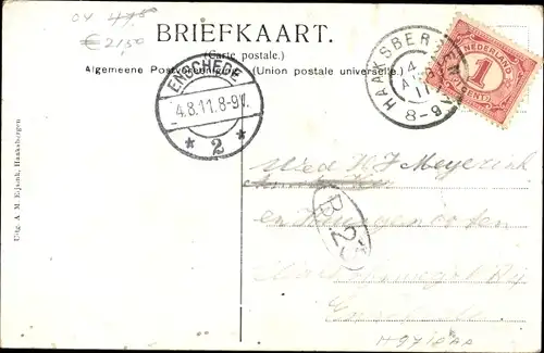 Ak Haaksbergen Overijssel, Molenweg