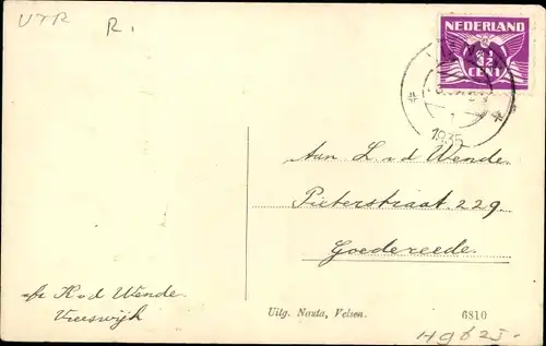 Ak Vreeswijk Utrecht, Straßenpartie