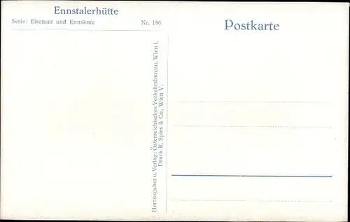 Ak Admont Steiermark, Ennstaler Hütte