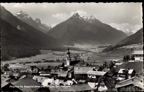 Ak Fulpmes in Tirol, Ort im Stubaital