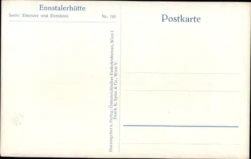 Ak Admont Steiermark, Ennstaler Hütte