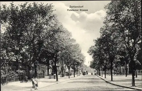 Ak Berlin Zehlendorf, Potsdamer Straße