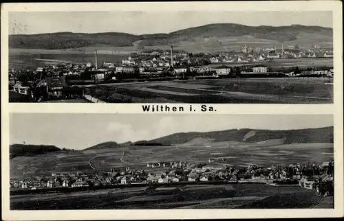 Ak Wilthen in der Oberlausitz, Gesamtansicht