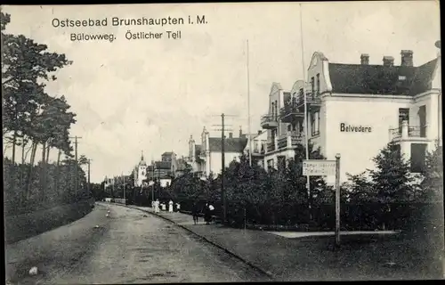 Ak Ostseebad Brunshaupten Kühlungsborn, Bülowweg, Villa Belvedere