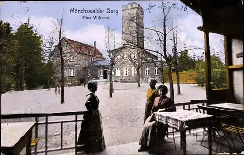 Ak Wilthen in der Oberlausitz, Mönchswalder Berg