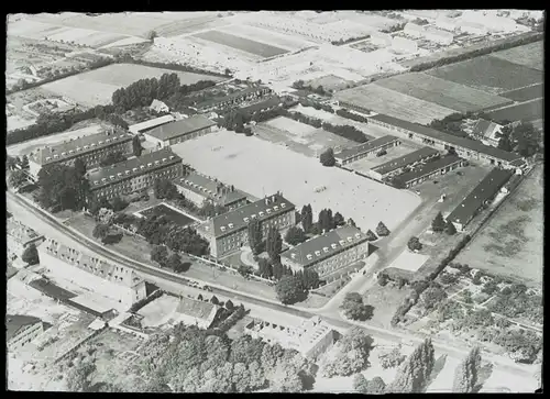 6 Glas Negative Münster in Westfalen, Kreuzkirche Totalansicht, Gastronomie