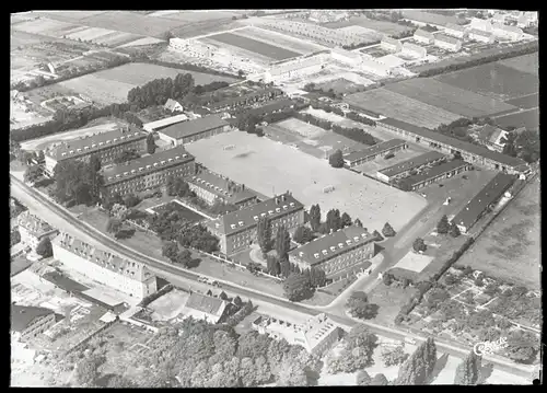 6 Glas Negative Münster in Westfalen, Kreuzkirche Totalansicht, Gastronomie