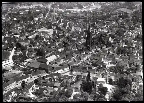 6 Glas Negative Dülken Viersen Nordrhein Westfalen, Mühle, Einkaufsstraße, verschiedene Ansichten