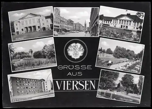 6 Glas Negative Viersen Nordrhein Westfalen, Kirche, Gastronomie, verschiedene Ansichten