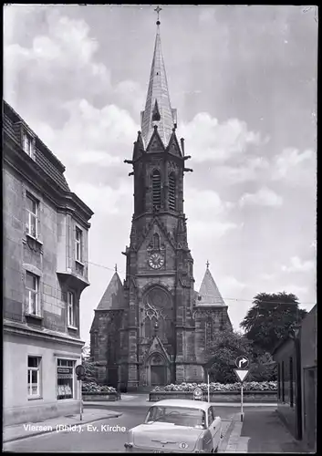 6 Glas Negative Viersen Nordrhein Westfalen, Kirche, Gastronomie, verschiedene Ansichten