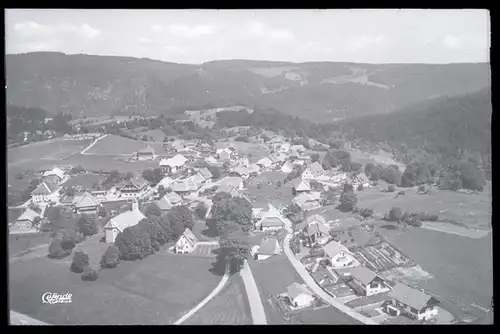 9 Glas Negative Häusern im Schwarzwald, verschiedene Ansichten, Schneelandschaft, Gaststätte