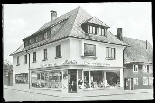 9 Glas Negative Häusern im Schwarzwald, verschiedene Ansichten, Schneelandschaft, Gaststätte