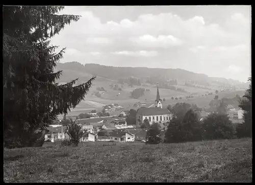 5 Glas Negative Weitnau im Oberallgäu Schwaben, Haus, Totalansicht, verschiedene Ansichten