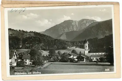 6 Glas Negative Fischbachau in Oberbayern, Totalansichten