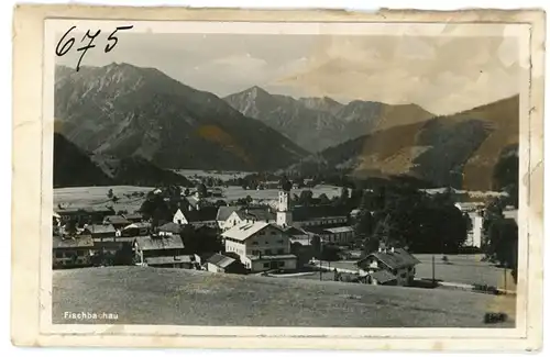 6 Glas Negative Fischbachau in Oberbayern, Totalansichten