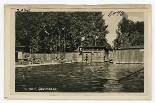 7 Glas Negative Bad Feilnbach in Oberbayern, Schwimmbad, Straßen, Totalansicht