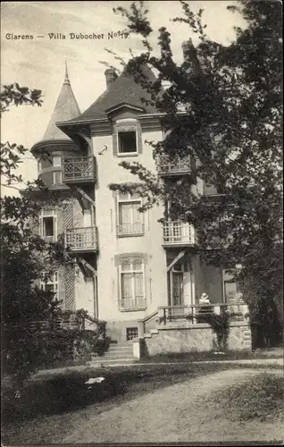Ak Clarens Montreux Kanton Waadt, Villa Dubochet No. 19