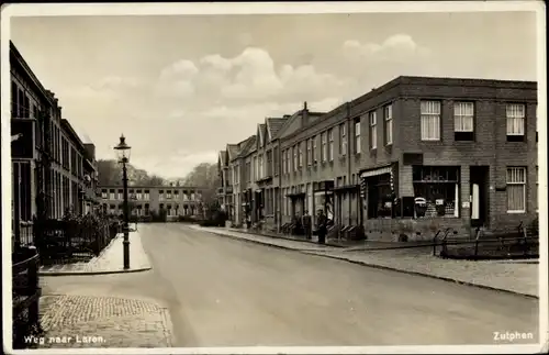 Ak Zutphen Gelderland, Weg naar Laren