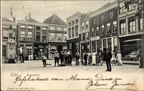 Ak Tiel Gelderland, Groenmarkt