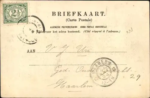 Ak Zuidhorn Groningen Niederlande, Hotel