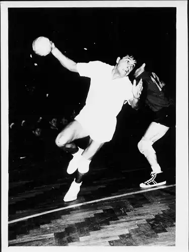 Foto Leipzig, Handball, Hallenhandball Leipzig gegen Burkhardtsdorf 1959