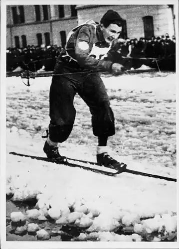 Foto Schweden, Wasa-Lauf, Skirennen 1949, Karlsson