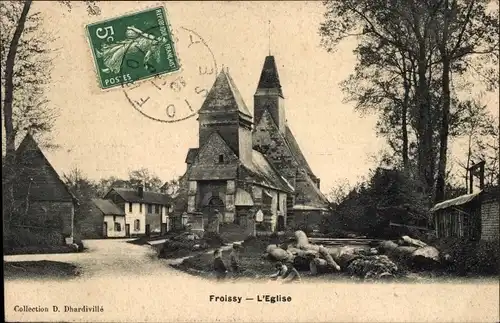 Ak Froissy-Oise, Kirche