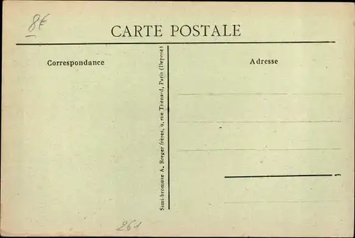 Ak Froissy-Oise, Les Acacias