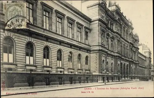 Ak Gent Gent Ostflandern, Institut für Wissenschaften