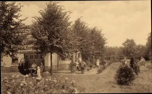 Ak Keerbergen Flämisch-Brabant, Bois Fleuri, Molkerei, Garten