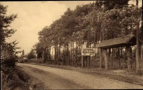 Ak Keerbergen Flämisch-Brabant, Bois Fleuri, Molkerei