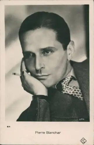 Ak Schauspieler Pierre Blanchar, Portrait