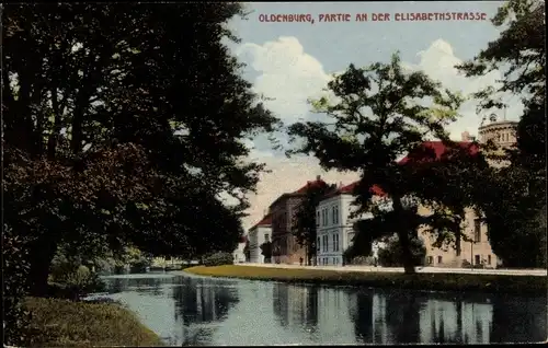 Ak Oldenburg in Oldenburg, Elisabethstraße