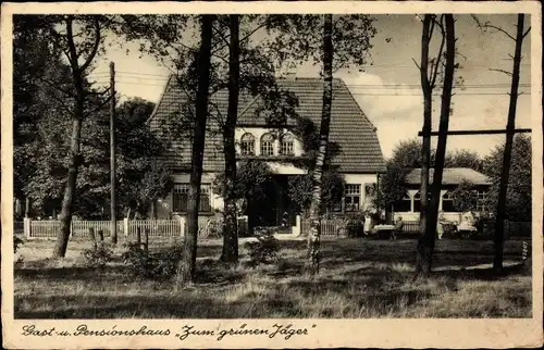 Ak Kirchwalsede, Ockeler Busch, Gasthaus Zum grünen Jäger, Inhaber G. Eggers