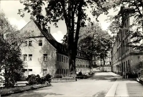 Ak Warmbad Wolkenstein in Sachsen, Teilansicht