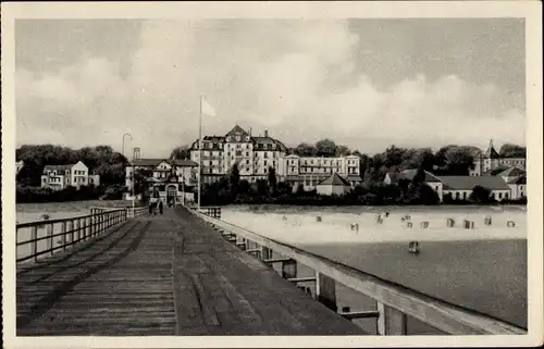 Ak Ostseebad Heringsdorf auf Usedom, FDGB-Erholungsheim Paul-Heine-Heim, Strand