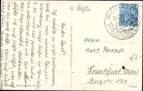 Ak Ostseebad Binz auf Rügen, Teilansicht