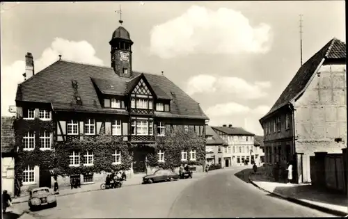 Ak Gernrode Quedlinburg im Harz, Rathaus