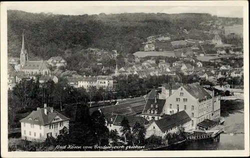 Ak Bad Kösen Naumburg an der Saale, Blick vom Gradierwerk
