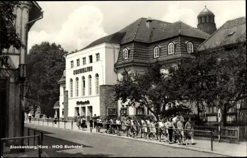 Ak Blankenburg am Harz, HOG Kurhotel