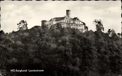 Ak Görlitz in der Lausitz, HO-Berghotel Landeskrone