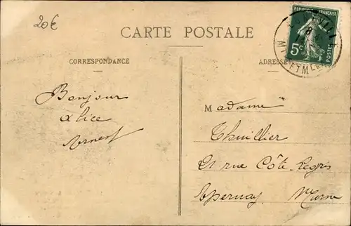 Postkarte Lunéville Meurthe et Moselle Garnison, Ankunft der 31. Dragoner 1912, Kolonnenkopf