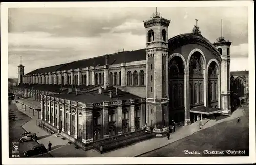 Ak Berlin Mitte, Stettiner Bahnhof