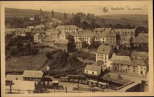 Ak Houffalize Wallonie Luxembourg, Gesamtansicht