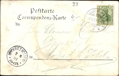 Ak Burgstein Weischlitz im Vogtland, Teilansicht