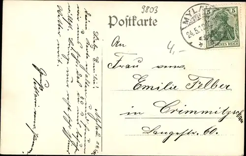 Ak Mylau Reichenbach im Vogtland, Gesamtansicht